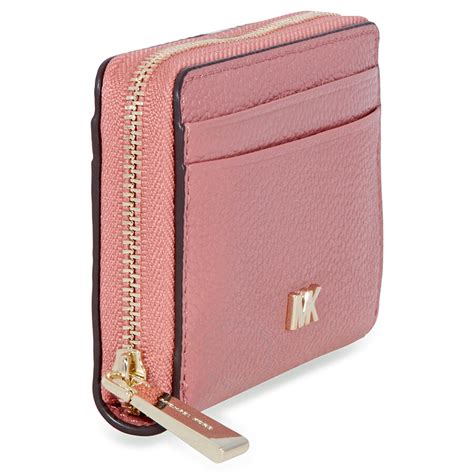 michael kors small leather wallet dusty rose|Amazon.com: Michael Kors Rose Wallet.